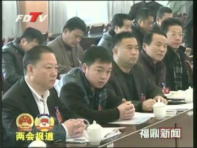 陳其春、葉梅生參加經濟與人口資源委組政協委員討論《政府工作報告》