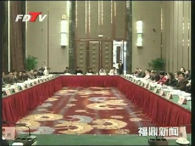 鄭新聰參加福鼎代表團審議《寧德市政府工作報告》