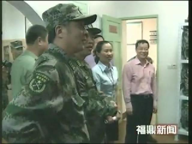 省軍區檢查組蒞鼎檢查民兵預備役工作