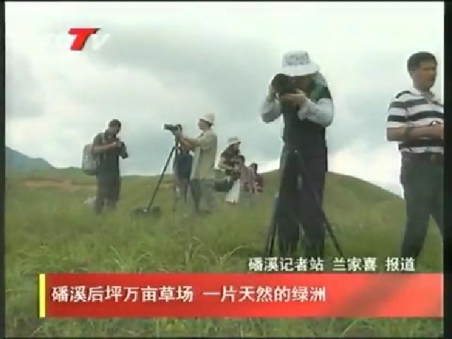 磻溪后坪萬畝草場 一片天然的綠洲