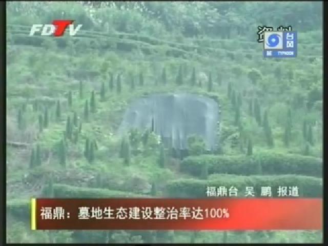 福鼎：墓地生態建設整治率達100%