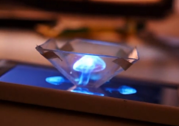 好神奇！教你如何用手機制作3D全息影像
