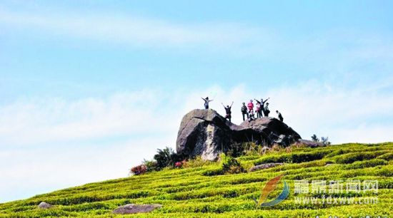 冬日時光，漫步天湖山