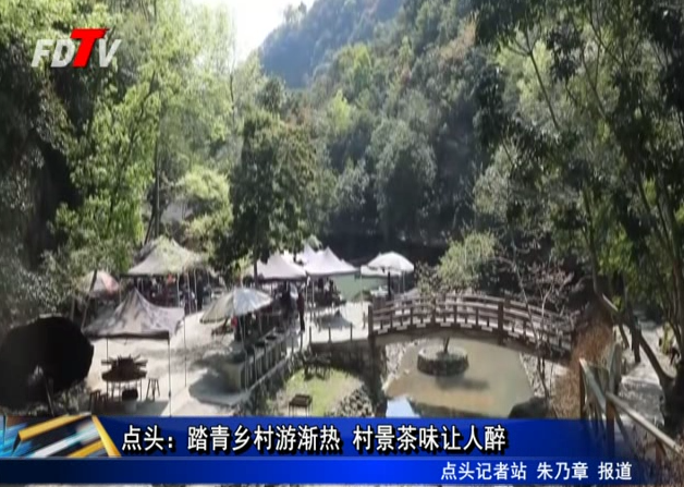 點頭：踏青鄉村游漸熱 村景茶味讓人醉