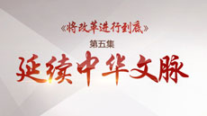 《將改革進行到底》 第五集 《延續中華文脈》