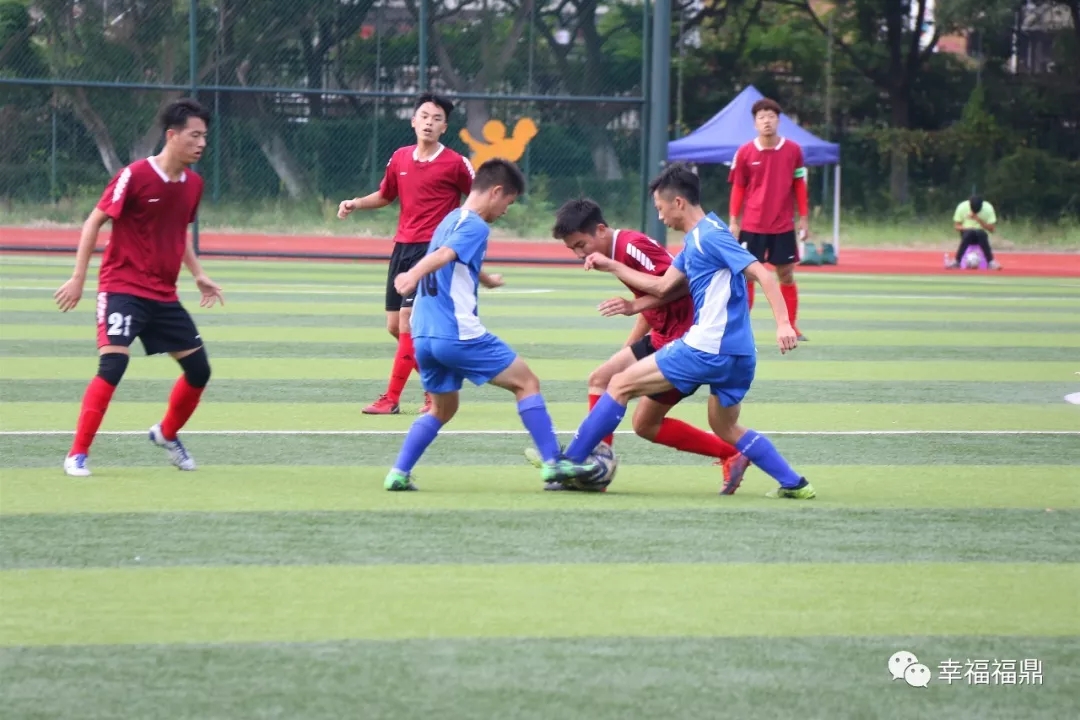 省運會男子足球（大學生部）甲A組第三輪比賽 集大誠毅學院隊3:0戰勝莆田學院隊