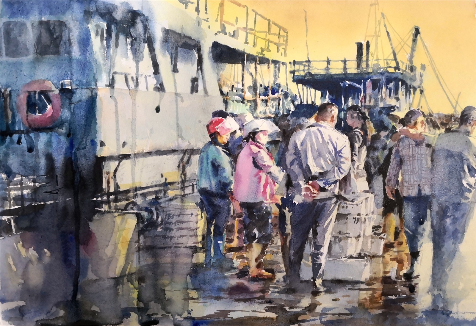 我市畫家作品入選2019意大利法布里亞諾國際水彩節水彩展