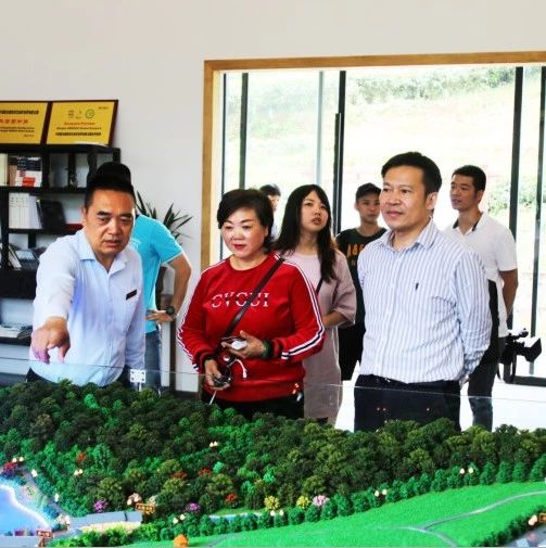 臺灣中國生產黨主席盧月香來鼎考察，兩岸同胞聚首共話合作