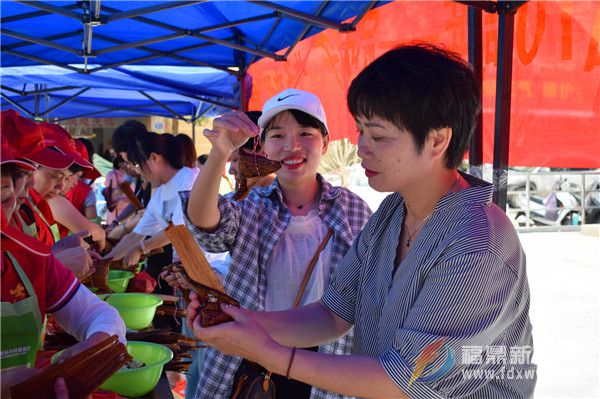 山前社區開展“品味端午 傳承文明”端午節活動