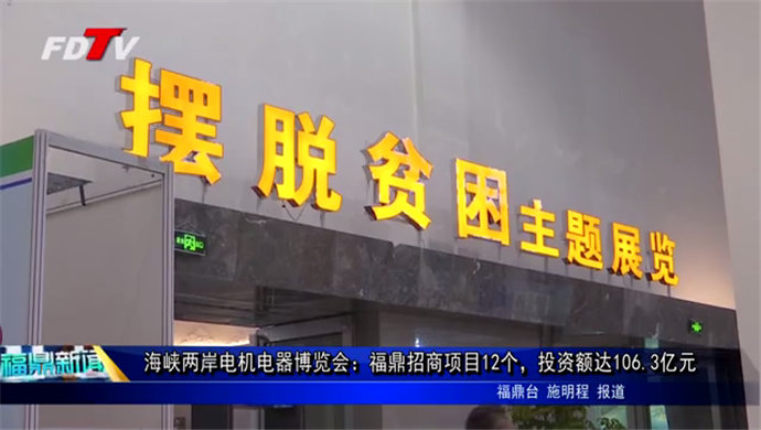 海峽兩岸電機電器博覽會：福鼎招商項目12個，投資額達106.3億元