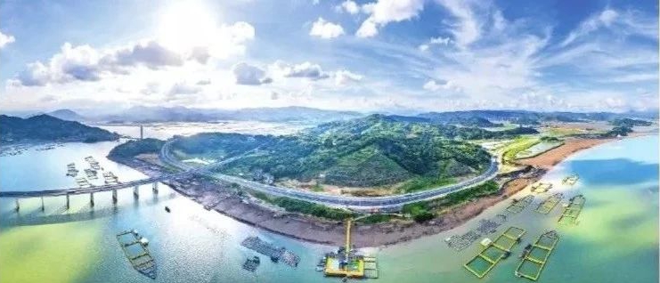 七月如火，鼎盛鋼鐵、沙埕灣高速公路、福鼎城市路網項目建設更火熱