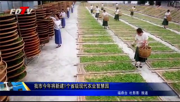 我市今年將新建1個省級現代農業智慧園