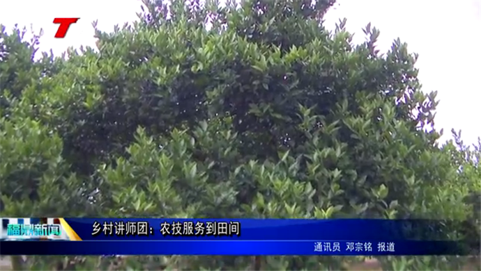 鄉村講師團：農技服務到田間