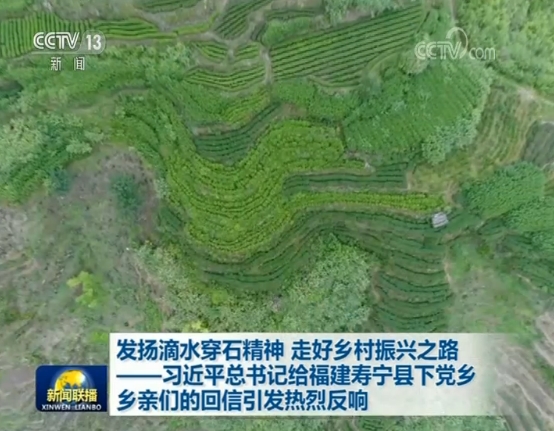 發揚滴水穿石精神 走好鄉村振興之路——習近平總書記給福建壽寧縣下黨鄉鄉親們的回信引發熱烈反響