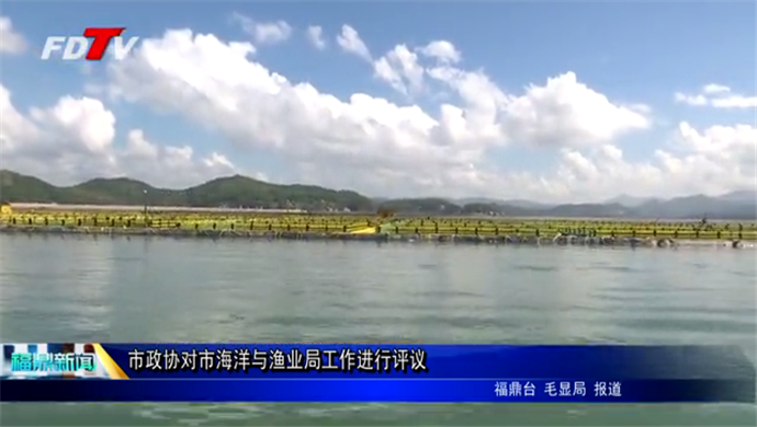 市政協對市海洋與漁業局工作進行評議