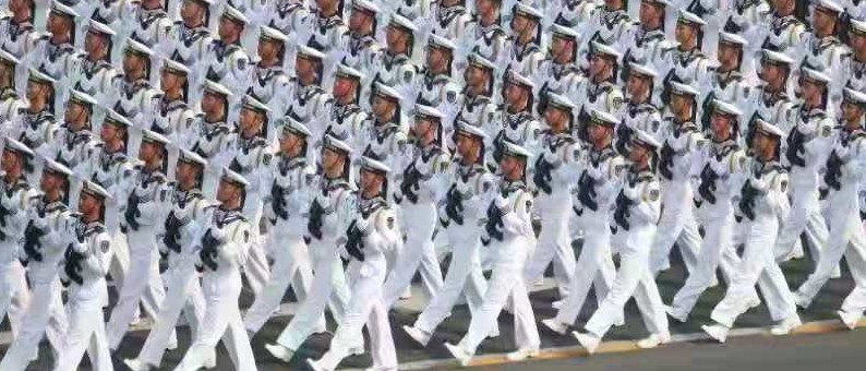 福鼎人的驕傲！5位福鼎籍小伙子，現身國慶閱兵式海軍徒步方隊！