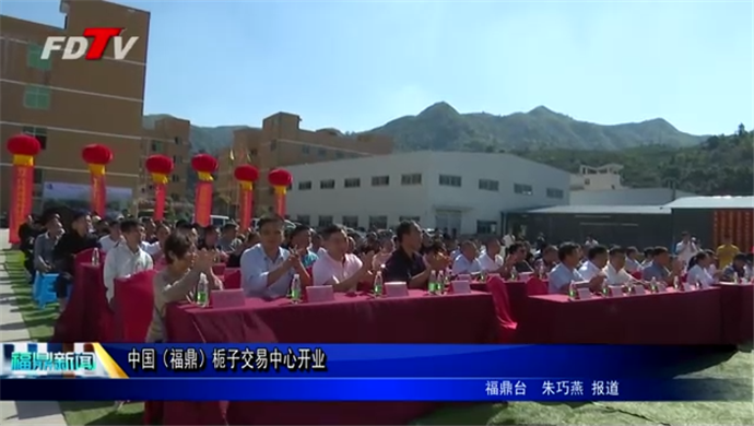 中國（福鼎）梔子交易中心開業
