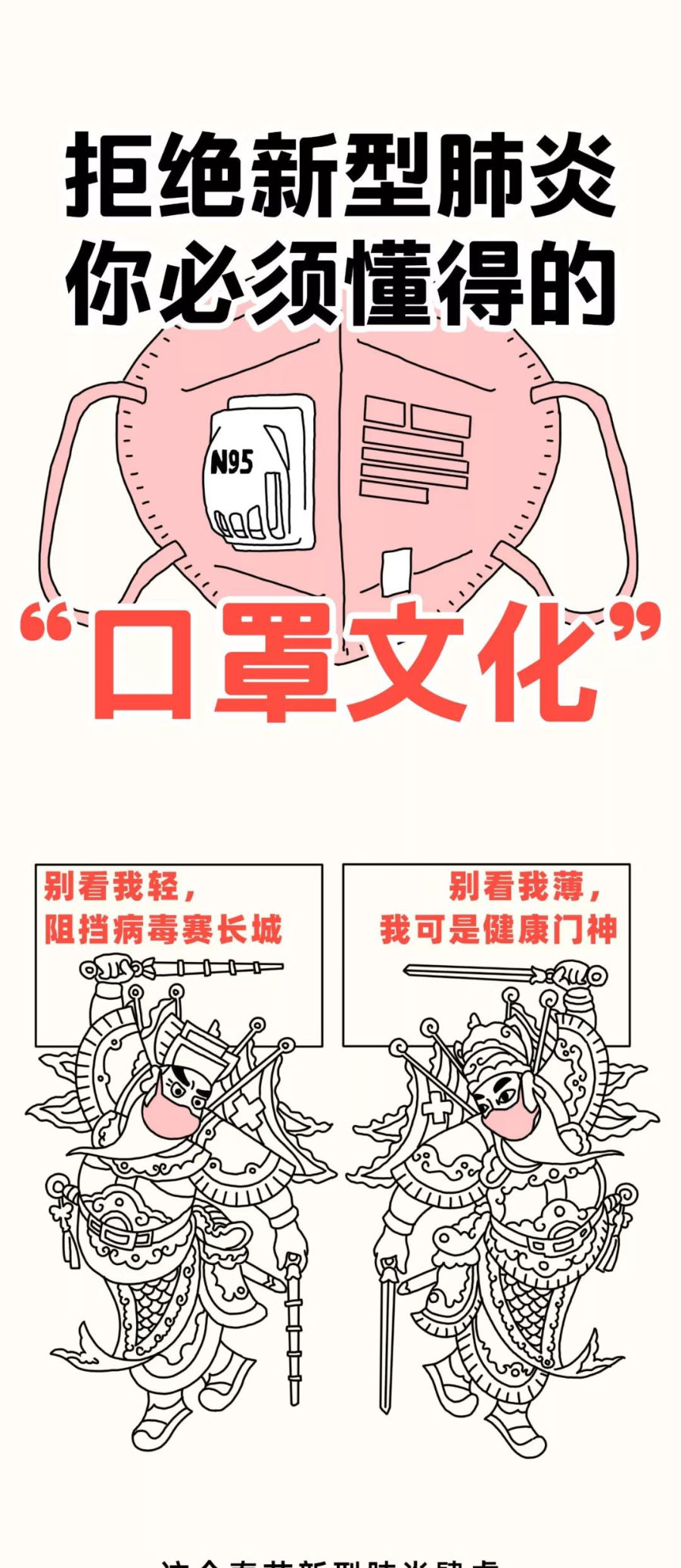拒絕新型肺炎，你必須懂得的“口罩文化”