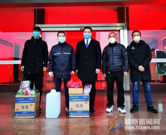 前岐：愛心企業自發捐贈，助力一線共戰疫情
