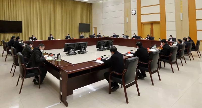 于偉國主持召開領導小組會議 研究加強疫情科學防控 有序推進企業和項目復工復產的具體措施