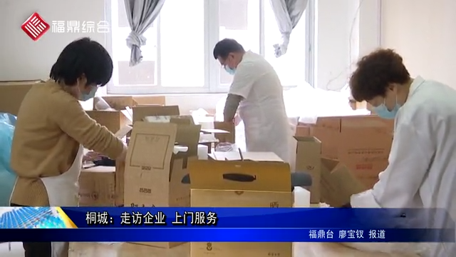 桐城：走訪企業 上門服務