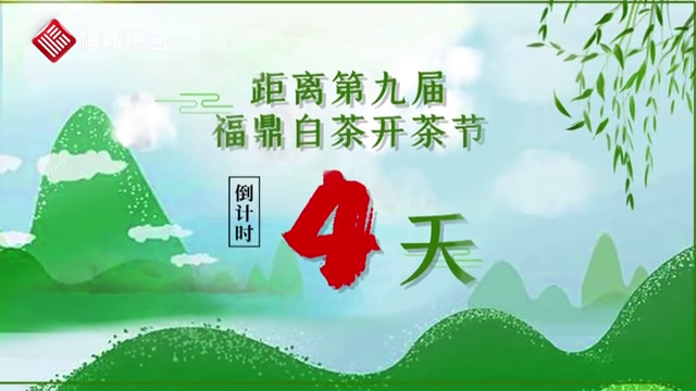 第九屆福鼎白茶開茶節倒計時