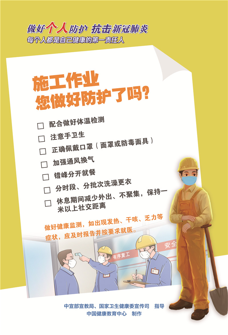 施工作業您做好防護了嗎？