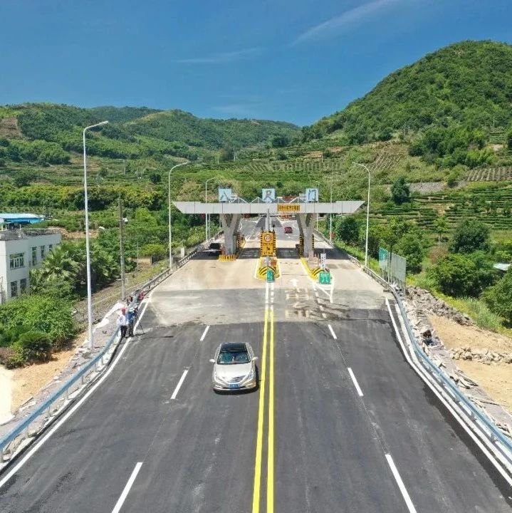 八尺門高速互通口改造工程竣工，今天通車了！
