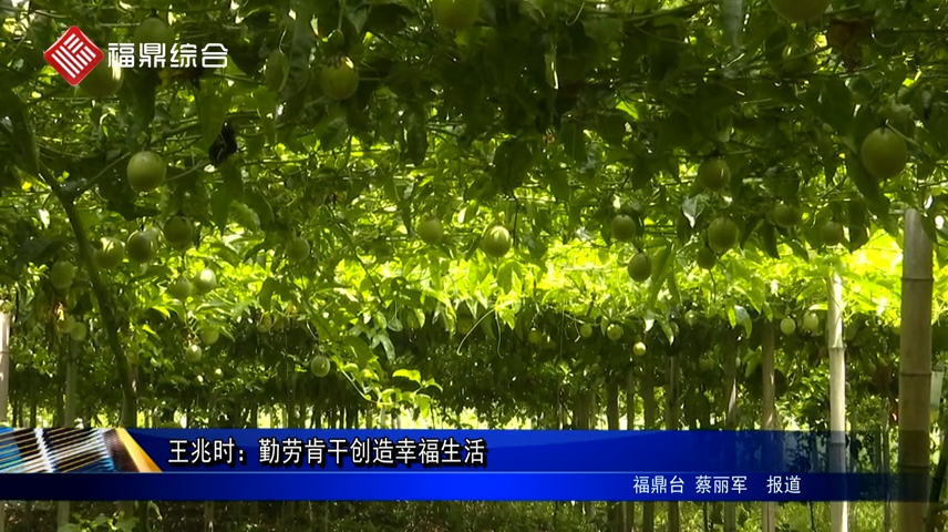王兆時：勤勞肯干創造幸福生活