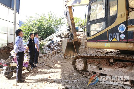 多部門聯合執法 及時制止一起違法占地行為
