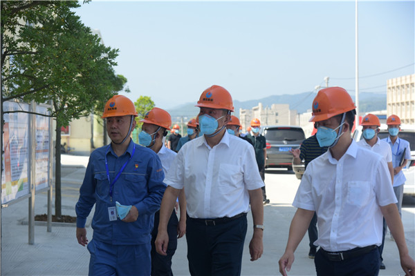 寧德市領導蒞鼎調研“兩節”期間安全生產工作