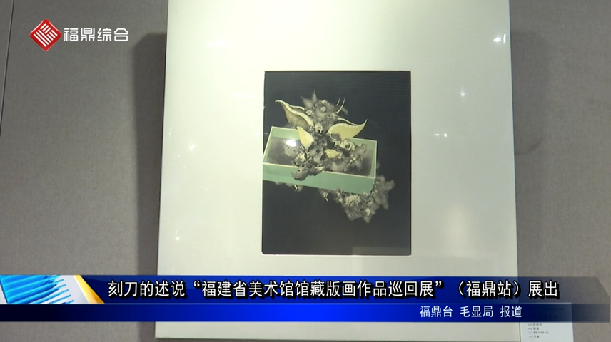 刻刀的述說“福建省美術館館藏版畫作品巡回展”（福鼎站）展出
