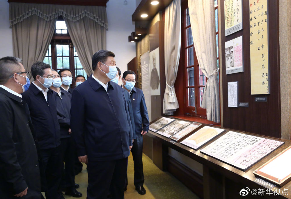 習近平贊揚張謇：民營企業家的先賢和楷模