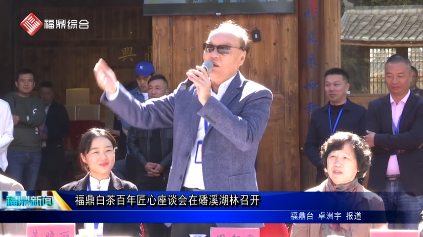 福鼎白茶百年匠心座談會在磻溪湖林召開