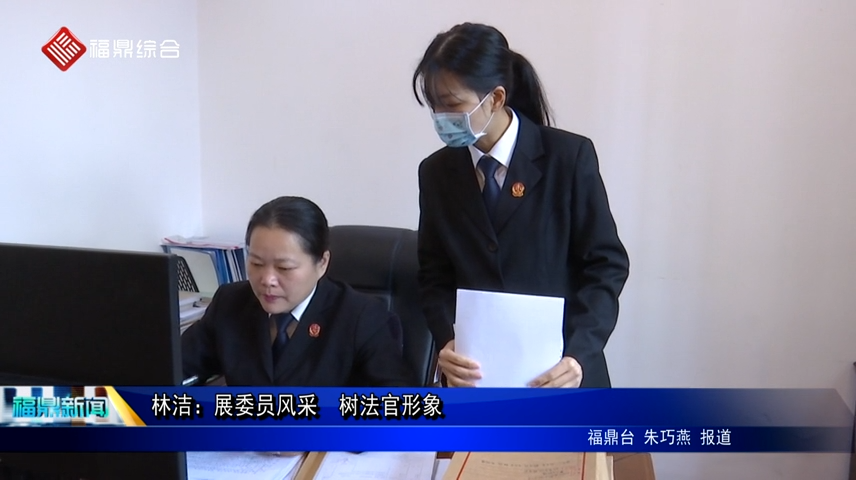 委員風采｜林潔：展委員風采  樹法官形象