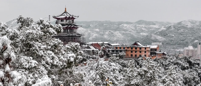 哇，原來福鼎下過這么大的雪……