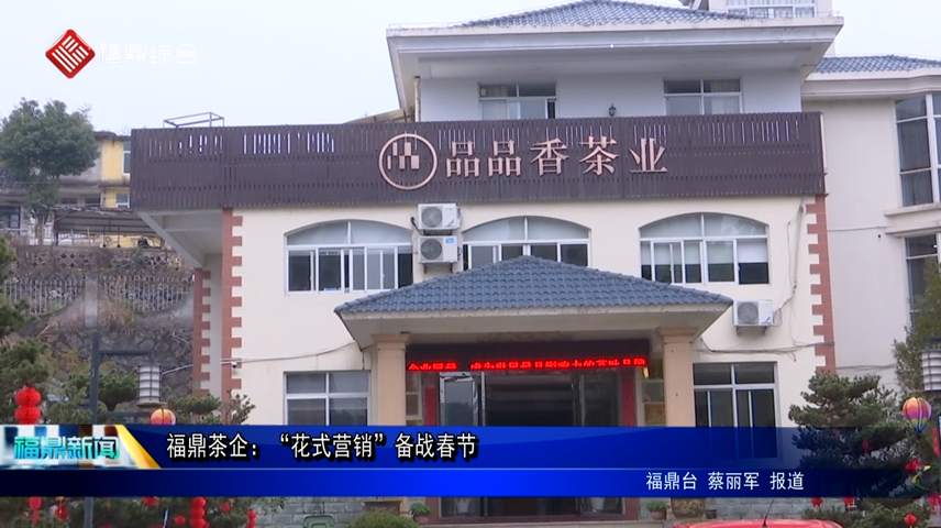 福鼎茶企：“花式營銷”備戰春節