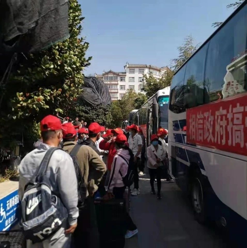 “點對點”訂制，專車護送！一批外地務工人員來鼎就業