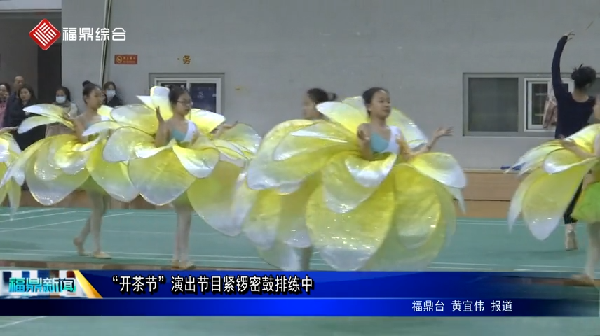 “開茶節”演出節目緊鑼密鼓排練中