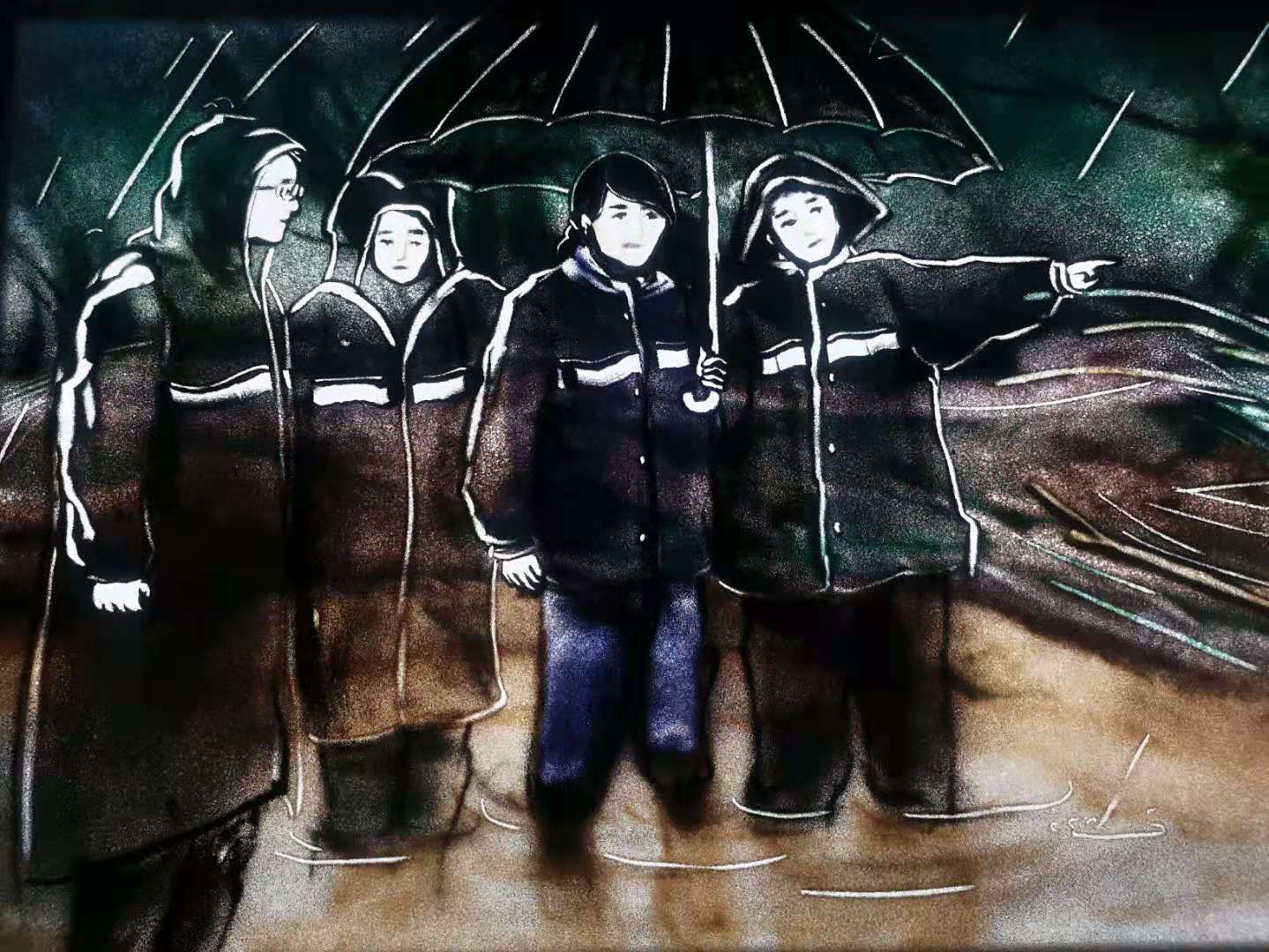 追記孫麗美丨沙畫傾情：麗美雖逝，美麗永存！