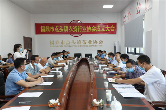 點頭鎮成立福鼎首家農資行業協會 助推福鼎白茶產業持續健康發展
