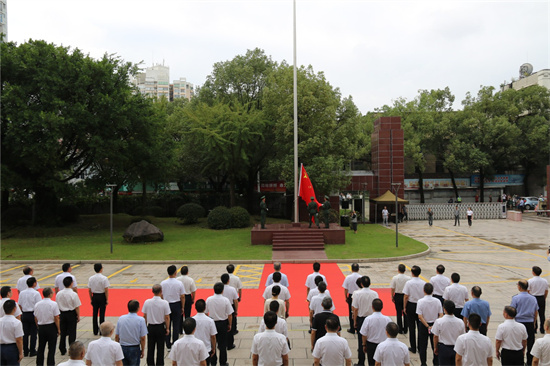 福鼎市隆重舉行國慶升國旗儀式