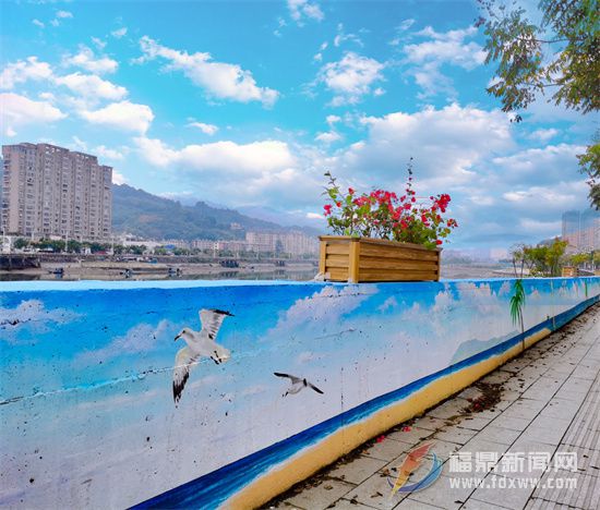 風景上墻，文明入心，桐城打造街區新名片