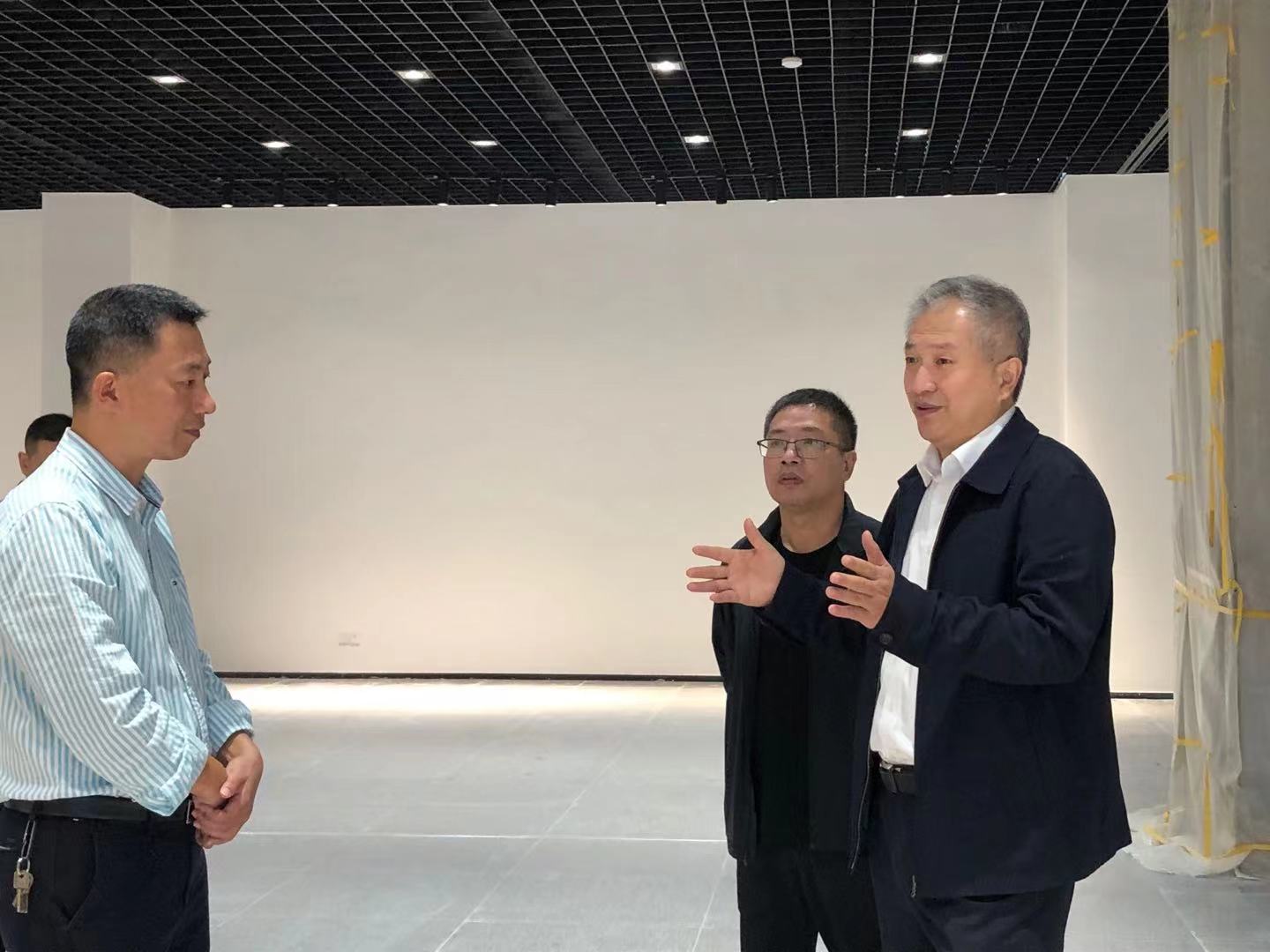 ?蔡梅生到福鼎市文化藝術中心調研
