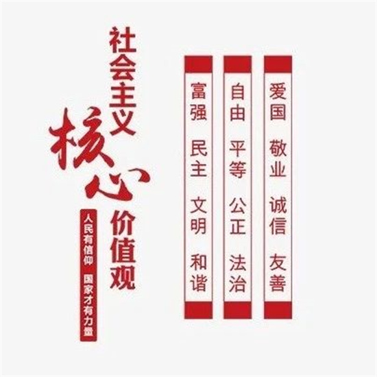一波動圖，巧記24字社會主義核心價值觀