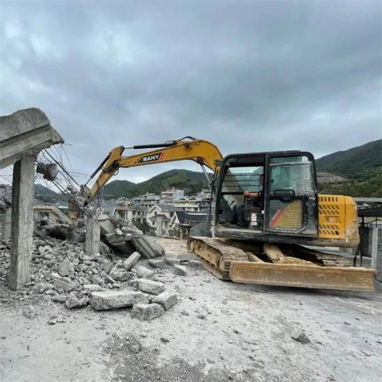 擅自改擴建，福鼎這處別墅被拆除