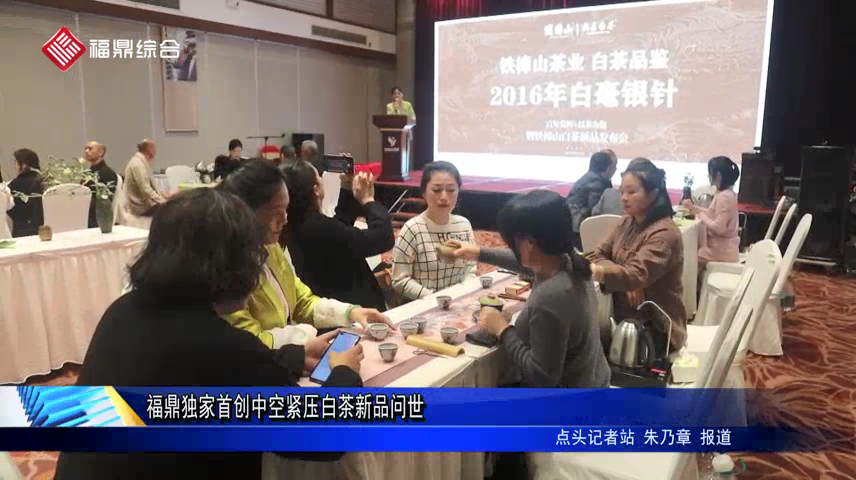 福鼎獨家首創中空緊壓白茶新品問世