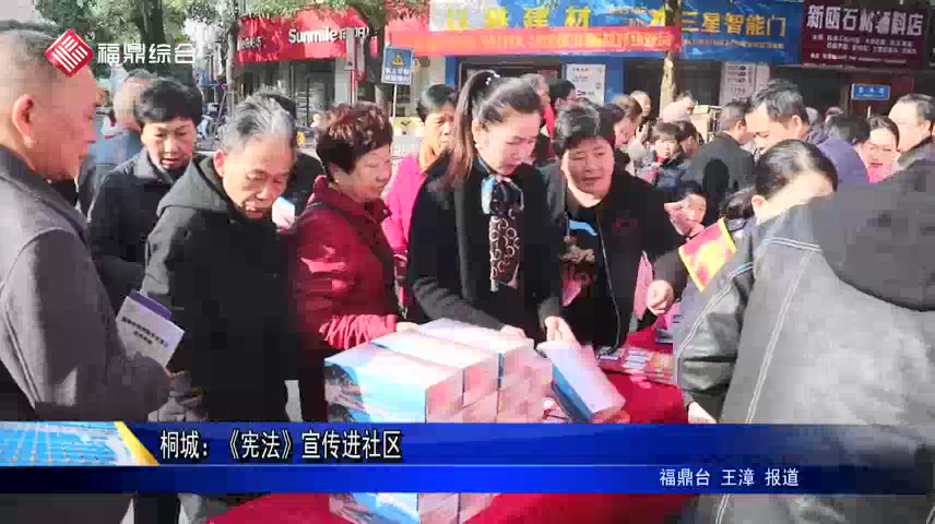 桐城：《憲法》宣傳進社區