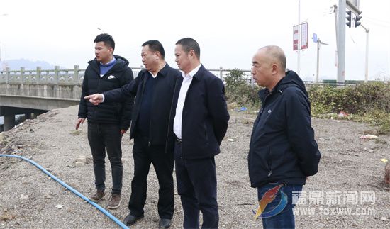 沙埕灣生態產業園區前岐片區交通整治現場會召開