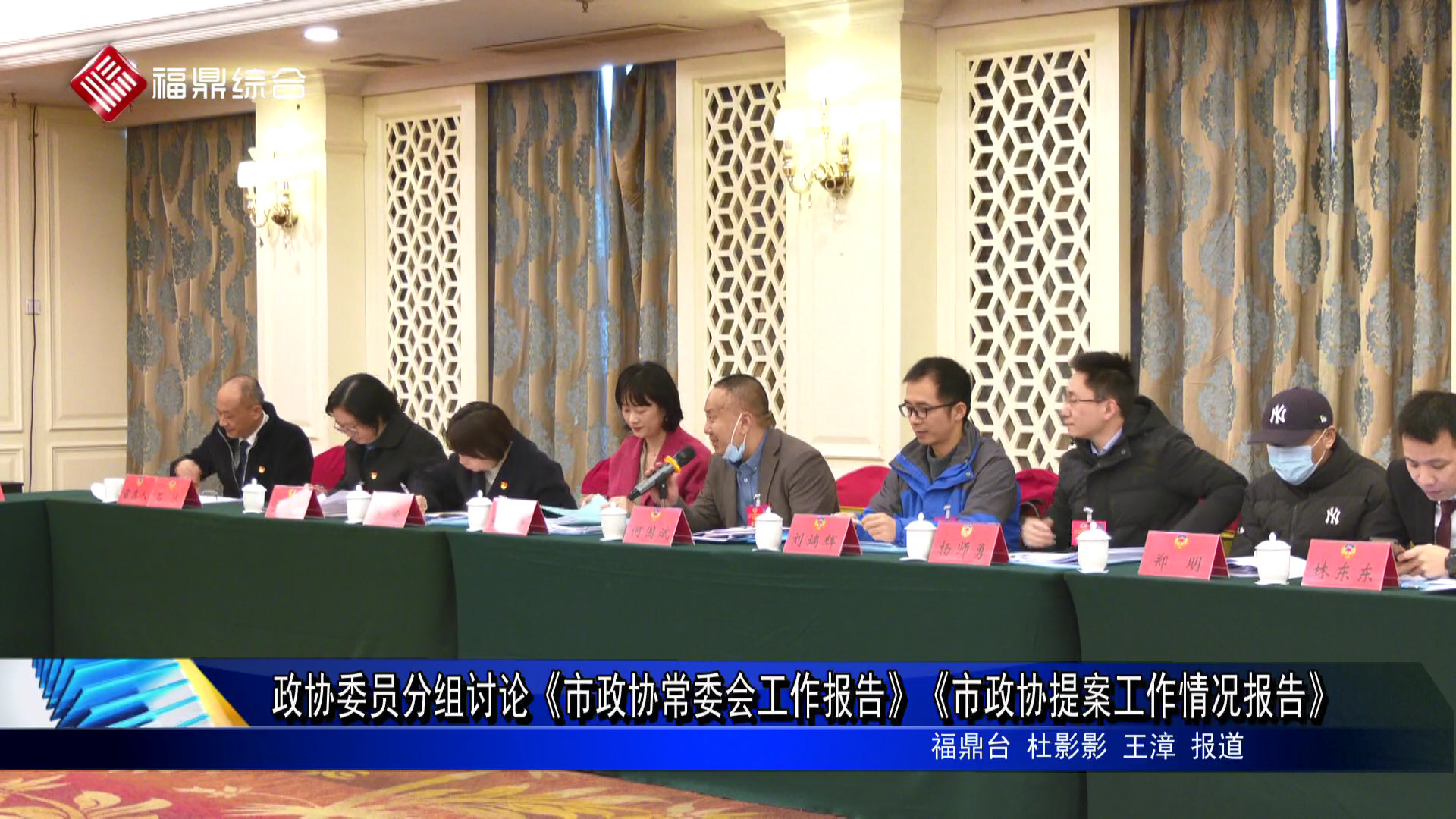 政協委員分組討論《市政協常委會工作報告》《市政協提案工作情況報告》